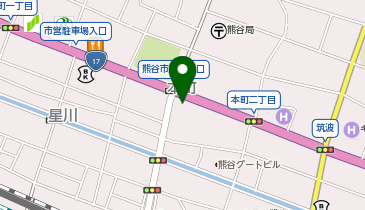 ランスタッド株式会社 熊谷支店の地図画像