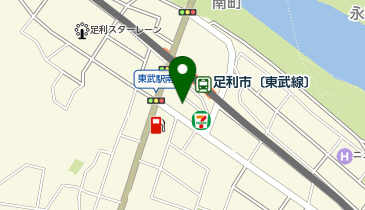 ランスタッド株式会社 足利支店の地図画像