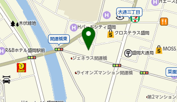 株式会社TKC 盛岡SCGサービスセンターの地図画像