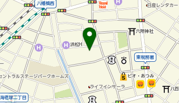幼児活動研究会株式会社 浜松支部の地図画像