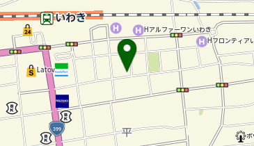 幼児活動研究会株式会社 いわき支部の地図画像