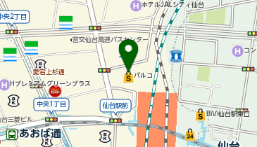 株式会社パソナ 仙台の地図画像