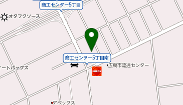 ネオス株式会社 広島営業所の地図画像