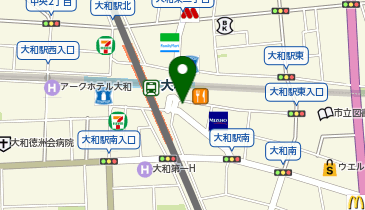 テイケイ株式会社 大和支社の地図画像