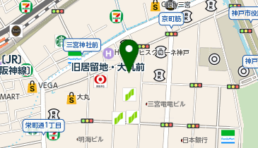 三菱電機株式会社 関西支社 兵庫支店の地図画像