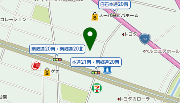 株式会社オリコプロダクトファイナンス 札幌支店の地図画像
