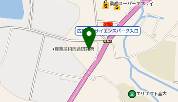 渡辺パイプ株式会社 東広島(SC)の地図画像