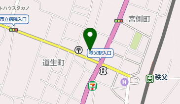 渡辺パイプ株式会社 秩父(SC)の地図画像