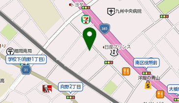 セイノースーパーエクスプレス株式会社 博多営業所の地図画像