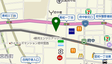 三菱電機ビルソリューションズ株式会社 府中営業所の地図画像