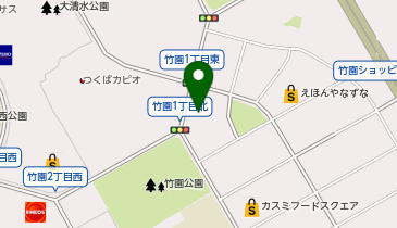 損保ジャパンパートナーズ株式会社 筑波支店の地図画像