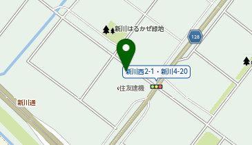 住友建機販売株式会社 札幌支店の地図画像