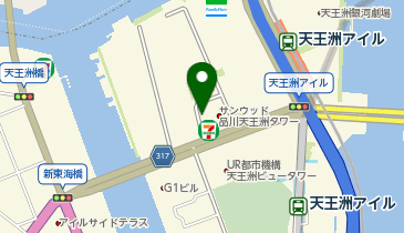 寺田倉庫株式会社 オペレーションオフィスの地図画像