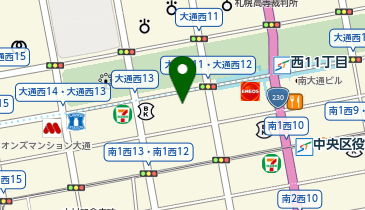 札幌と周辺都市のゼンリン地図 株式会社ゼンリン 北海道エリアグループ」(札幌市中央区-社会