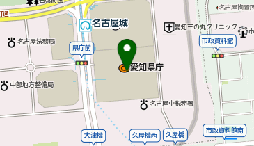 名鉄観光サービス株式会社 県庁旅行センターの地図画像