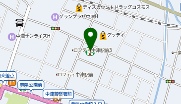 株式会社ワークスタッフ 中津営業所の地図画像