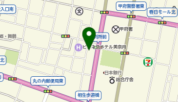 ジブラルタ生命保険株式会社 甲府第一営業所の地図画像