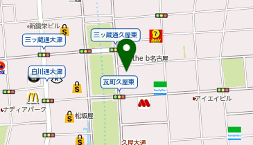 綜合警備保障株式会社 栄営業所の地図画像