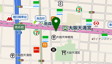 株式会社全国非営利法人協会 関西支部の地図画像