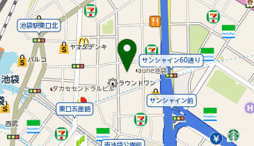 株式会社サウンズグッド 池袋支店の地図画像