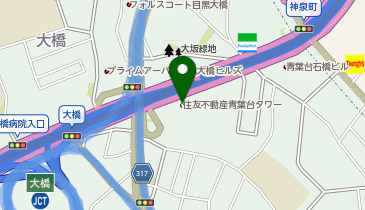 株式会社arounds 東京営業所の地図画像