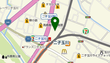 株式会社ルートート 二子玉川店の地図画像