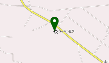 コーキン化学株式会社 鹿児島事業所の地図画像