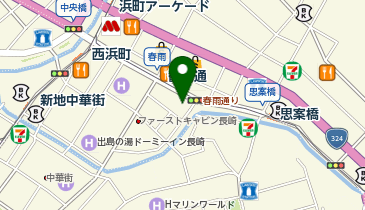 株式会社レオパレス21 長崎支店の地図画像