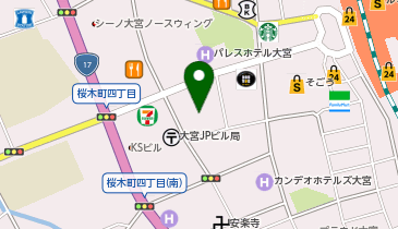 株式会社レオパレス21 大宮支店の地図画像