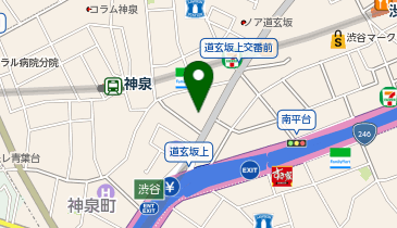 CLF PARTNERS株式会社 渋谷オフィスの地図画像