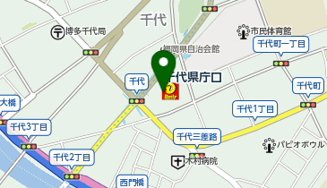 佐藤工業株式会社 九州支店の地図画像