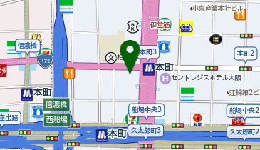 株式会社Nexil 大阪支店の地図画像
