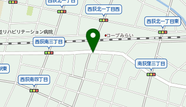株式会社ケアサービス デイサービスセンター西荻窪の地図画像