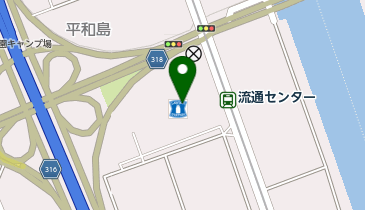 ヒップスタイル株式会社 平和島FSCの地図画像