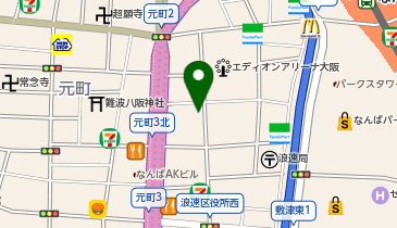 株式会社アンビシャス 大阪支社の地図画像