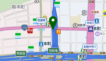 CHASHITSU time」(大阪市西区-カフェ-〒550-0005)の地図