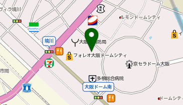 Osaka Metroの地図画像