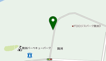 舞洲実証実験会場の地図画像