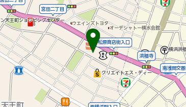 まいばすけっと 洪福寺前店の地図画像