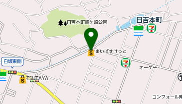 まいばすけっと 日吉本町4丁目店の地図画像