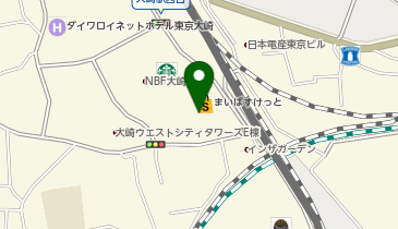 まいばすけっと 大崎駅前店の地図画像