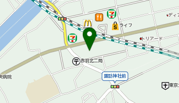 まいばすけっと 北赤羽駅南店の地図画像