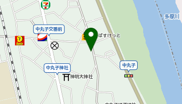 まいばすけっと 中丸子東店の地図画像