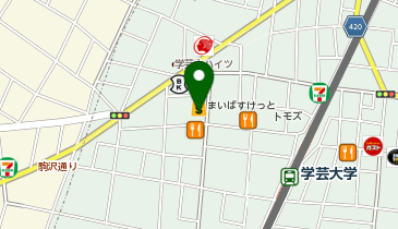 まいばすけっと 鷹番3丁目店の地図画像