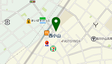 まいばすけっと 西小山駅前店の地図画像