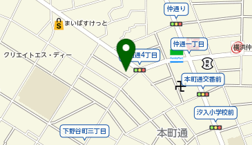 まいばすけっと 鶴見本町通店の地図画像