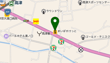 まいばすけっと 南二子店の地図画像