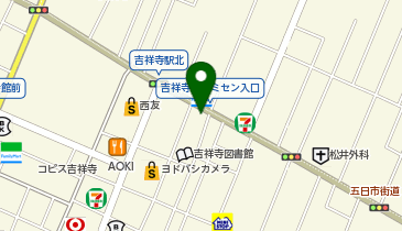 まいばすけっと 吉祥寺本町店の地図画像