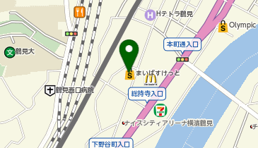 まいばすけっと 鶴見中央5丁目店の地図画像