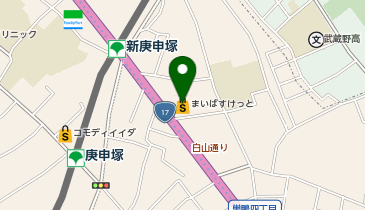 まいばすけっと 巣鴨5丁目店の地図画像